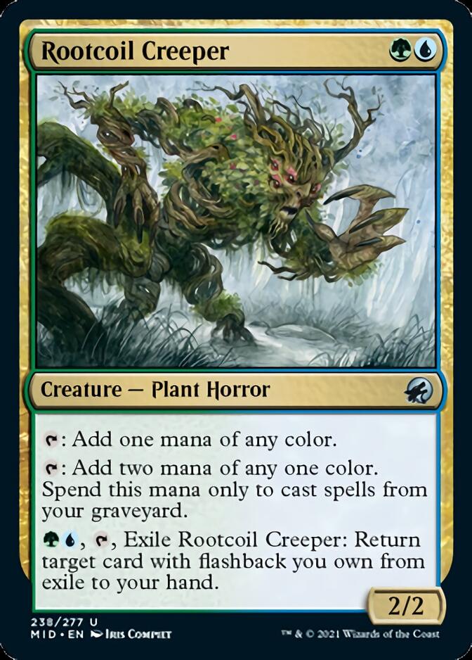 Rootcoil Creeper [Innistrad: Midnight Hunt] | Rook's Games and More