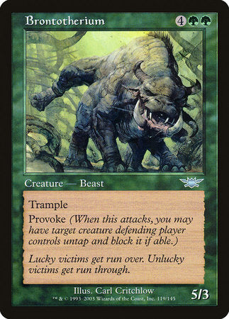 Brontotherium [Legions] | Rook's Games and More