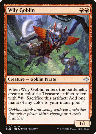 Wily Goblin [Ixalan] | Rook's Games and More