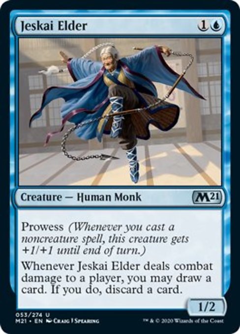 Jeskai Elder [Core Set 2021] | Rook's Games and More