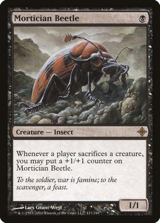 Mortician Beetle [Rise of the Eldrazi] | Rook's Games and More