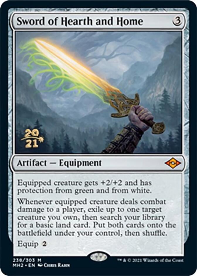 Sword of Hearth and Home [Modern Horizons 2 Prerelease Promos] | Rook's Games and More