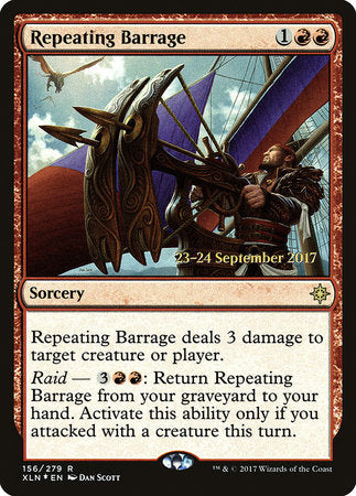 Repeating Barrage [Ixalan Promos] | Rook's Games and More