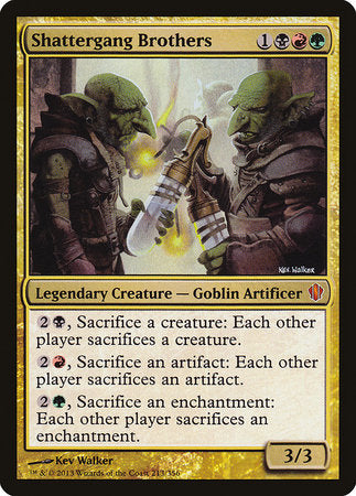 Shattergang Brothers [Commander 2013] | Rook's Games and More