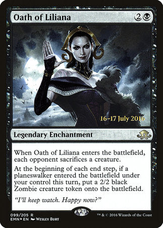 Oath of Liliana [Eldritch Moon Promos] | Rook's Games and More