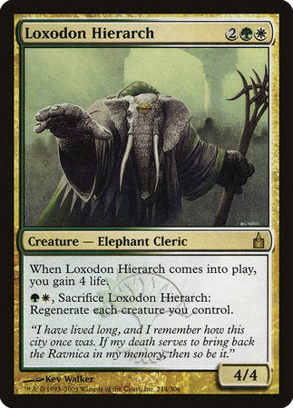 Loxodon Hierarch [Ravnica: City of Guilds] | Rook's Games and More