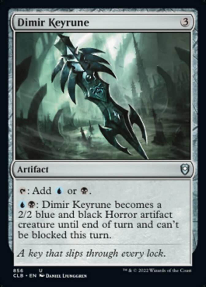 Dimir Keyrune [Commander Legends: Battle for Baldur's Gate] | Rook's Games and More