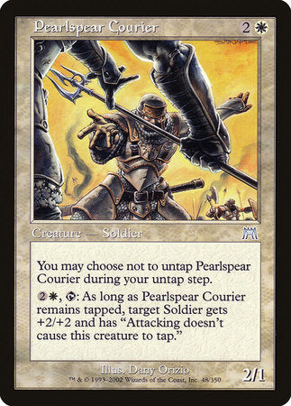 Pearlspear Courier [Onslaught] | Rook's Games and More