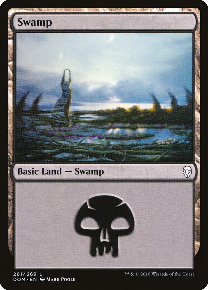 Swamp (261) [Dominaria] | Rook's Games and More