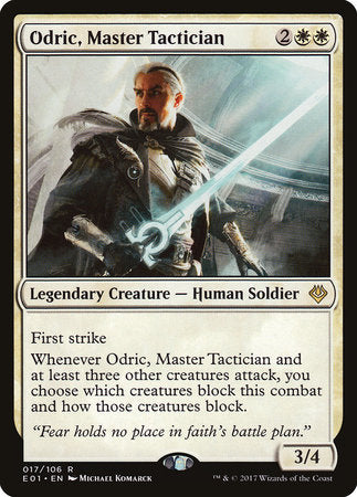 Odric, Master Tactician [Archenemy: Nicol Bolas] | Rook's Games and More