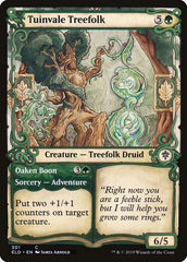 Tuinvale Treefolk // Oaken Boon (Showcase) [Throne of Eldraine]