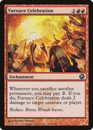 Furnace Celebration [Scars of Mirrodin] | Rook's Games and More