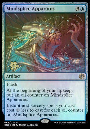 Mindsplice Apparatus [Phyrexia: All Will Be One Prerelease Promos] | Rook's Games and More