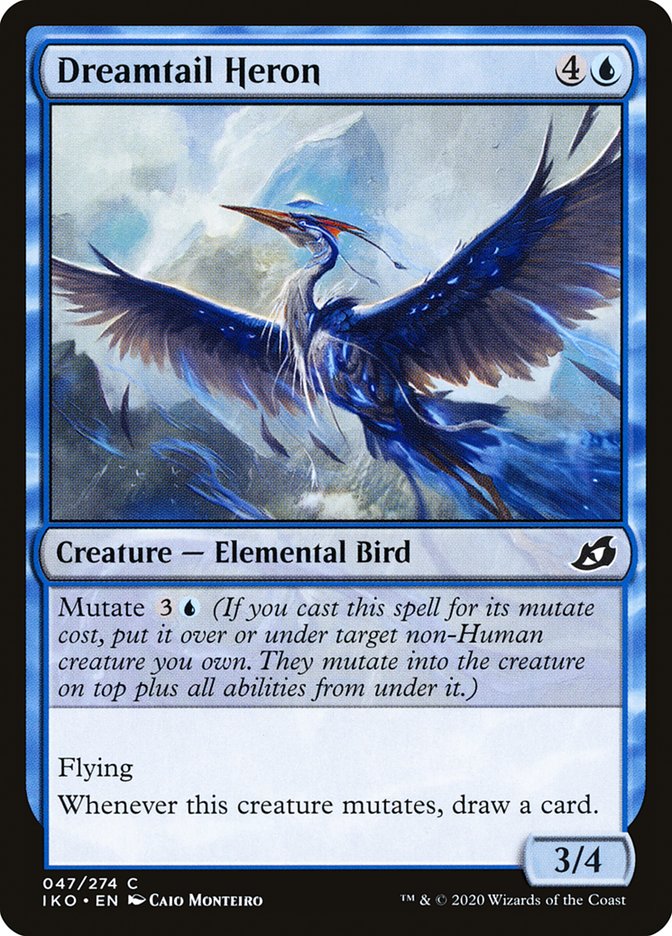 Dreamtail Heron [Ikoria: Lair of Behemoths] | Rook's Games and More