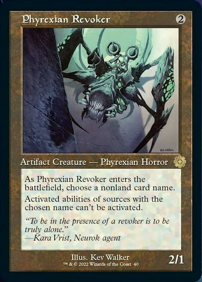 Phyrexian Revoker (Retro) [The Brothers' War Retro Artifacts] | Rook's Games and More