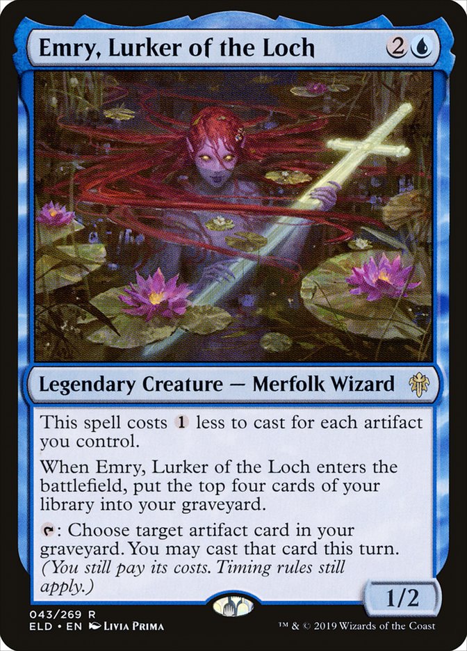 Emry, Lurker of the Loch [Throne of Eldraine] | Rook's Games and More