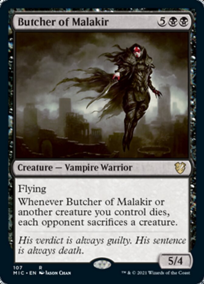 Butcher of Malakir [Innistrad: Midnight Hunt Commander] | Rook's Games and More