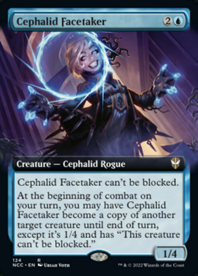 Cephalid Facetaker (Extended Art) [Streets of New Capenna Commander] | Rook's Games and More