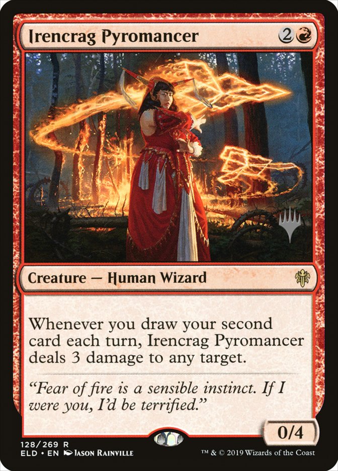 Irencrag Pyromancer (Promo Pack) [Throne of Eldraine Promos] | Rook's Games and More