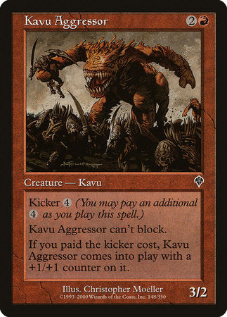 Kavu Aggressor [Invasion] | Rook's Games and More