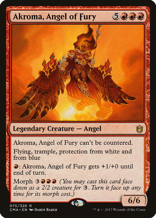 Akroma, Angel of Fury [Commander Anthology] | Rook's Games and More