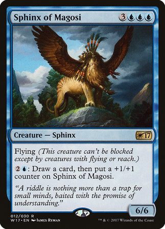 Sphinx of Magosi [Welcome Deck 2017] | Rook's Games and More