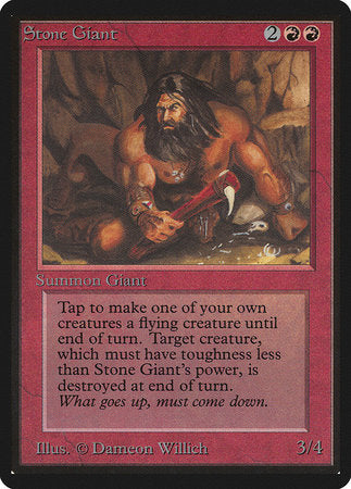Stone Giant [Limited Edition Beta] | Rook's Games and More