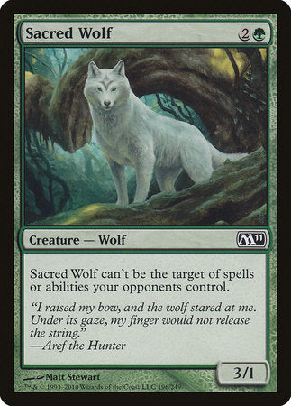 Sacred Wolf [Magic 2011] | Rook's Games and More