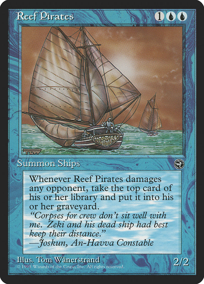 Reef Pirates (Joskun Flavor Text) [Homelands] | Rook's Games and More
