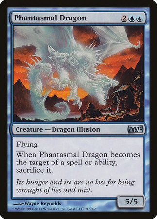 Phantasmal Dragon [Magic 2012] | Rook's Games and More