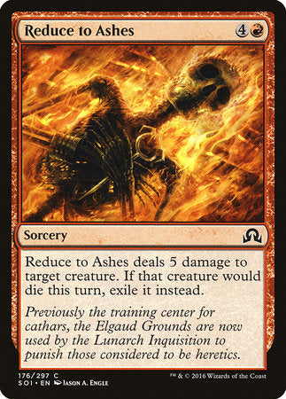 Reduce to Ashes [Shadows over Innistrad] | Rook's Games and More