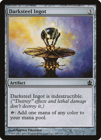 Darksteel Ingot [Commander 2011] | Rook's Games and More