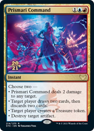 Prismari Command [Strixhaven: School of Mages Prerelease Promos] | Rook's Games and More