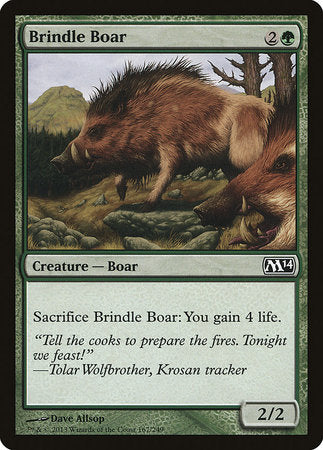 Brindle Boar [Magic 2014] | Rook's Games and More