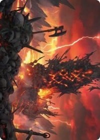 Immersturm Skullcairn Art Card [Kaldheim: Art Series] | Rook's Games and More