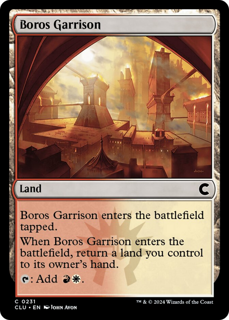 Boros Garrison [Ravnica: Clue Edition] | Rook's Games and More