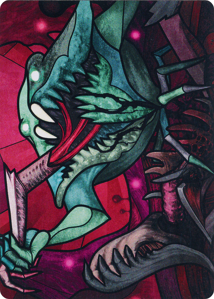 Yargle, Glutton of Urborg Art Card [March of the Machine Art Series] | Rook's Games and More