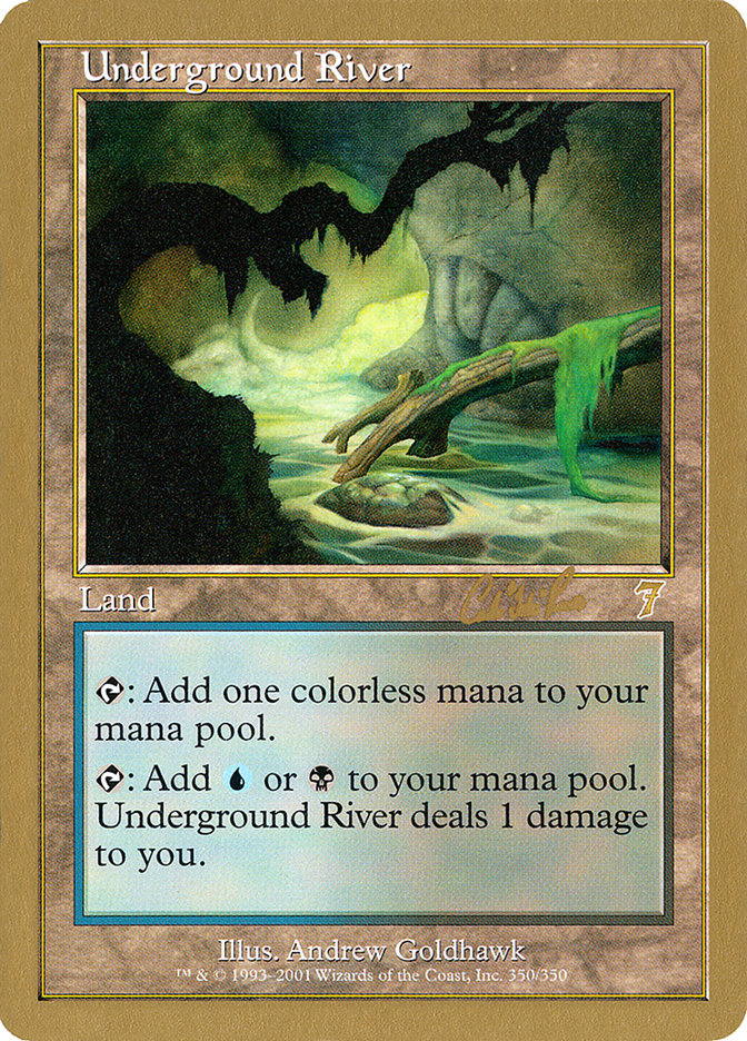 Underground River (Carlos Romao) [World Championship Decks 2002] | Rook's Games and More