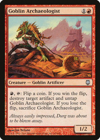 Goblin Archaeologist [Darksteel] | Rook's Games and More