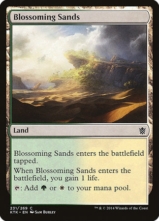 Blossoming Sands [Khans of Tarkir] | Rook's Games and More