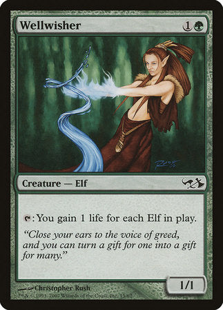 Wellwisher [Duel Decks: Elves vs. Goblins] | Rook's Games and More