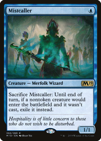 Mistcaller [Core Set 2019] | Rook's Games and More