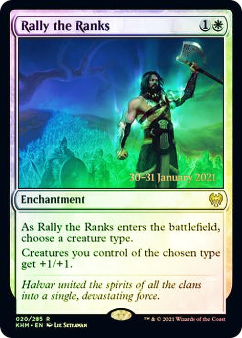 Rally the Ranks  [Kaldheim Prerelease Promos] | Rook's Games and More