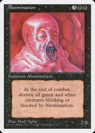 Abomination [Fourth Edition] | Rook's Games and More