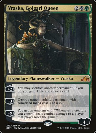 Vraska, Golgari Queen [Guilds of Ravnica] | Rook's Games and More