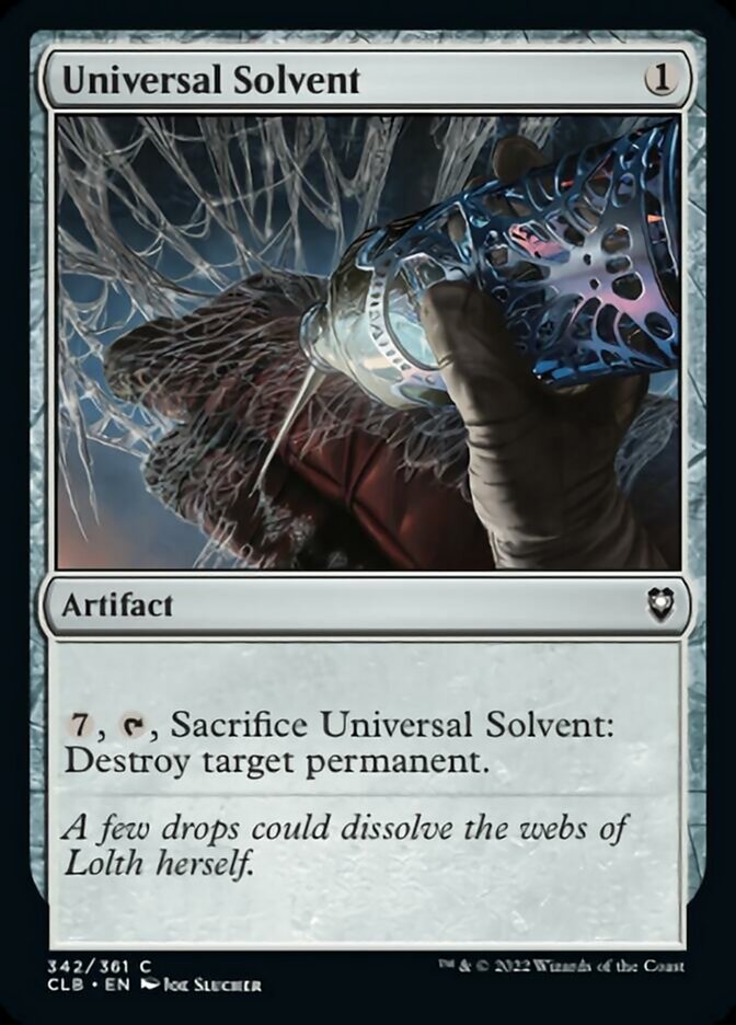 Universal Solvent [Commander Legends: Battle for Baldur's Gate] | Rook's Games and More