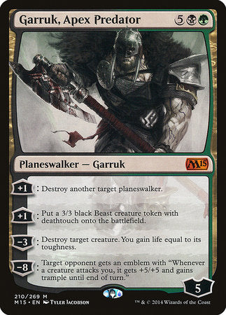 Garruk, Apex Predator [Magic 2015] | Rook's Games and More