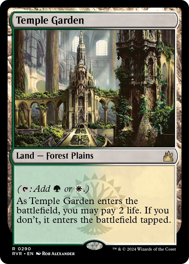 Temple Garden [Ravnica Remastered] | Rook's Games and More