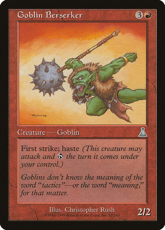 Goblin Berserker [Urza's Destiny] | Rook's Games and More