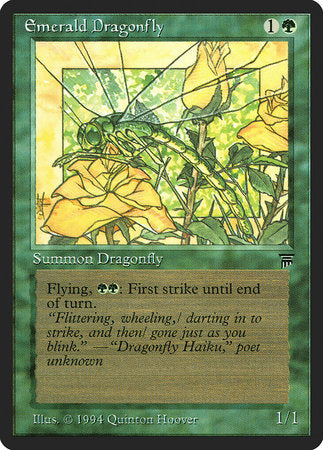 Emerald Dragonfly [Legends] | Rook's Games and More